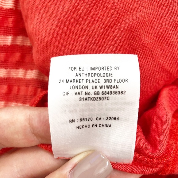 🪸Anthropologie Striped Dress, Size S, Pockets! - Picture 10 of 11